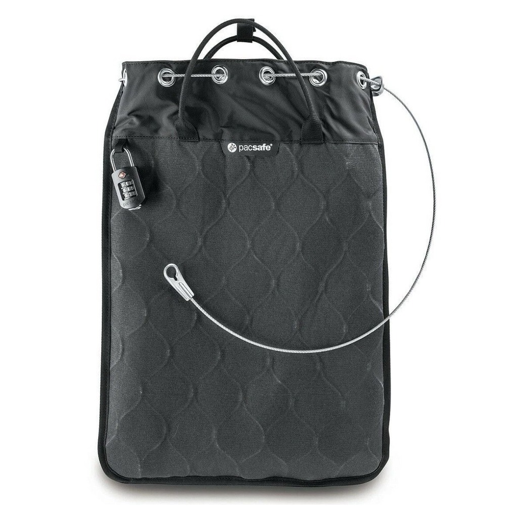 Pacsafe Travelsafe 12L GII Anti-Theft Portable Safe Black NWT